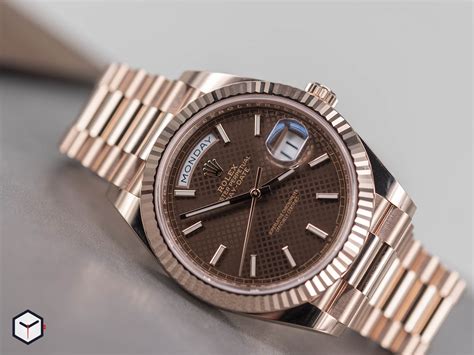 choclate rolex|Rolex day date 40 228235.